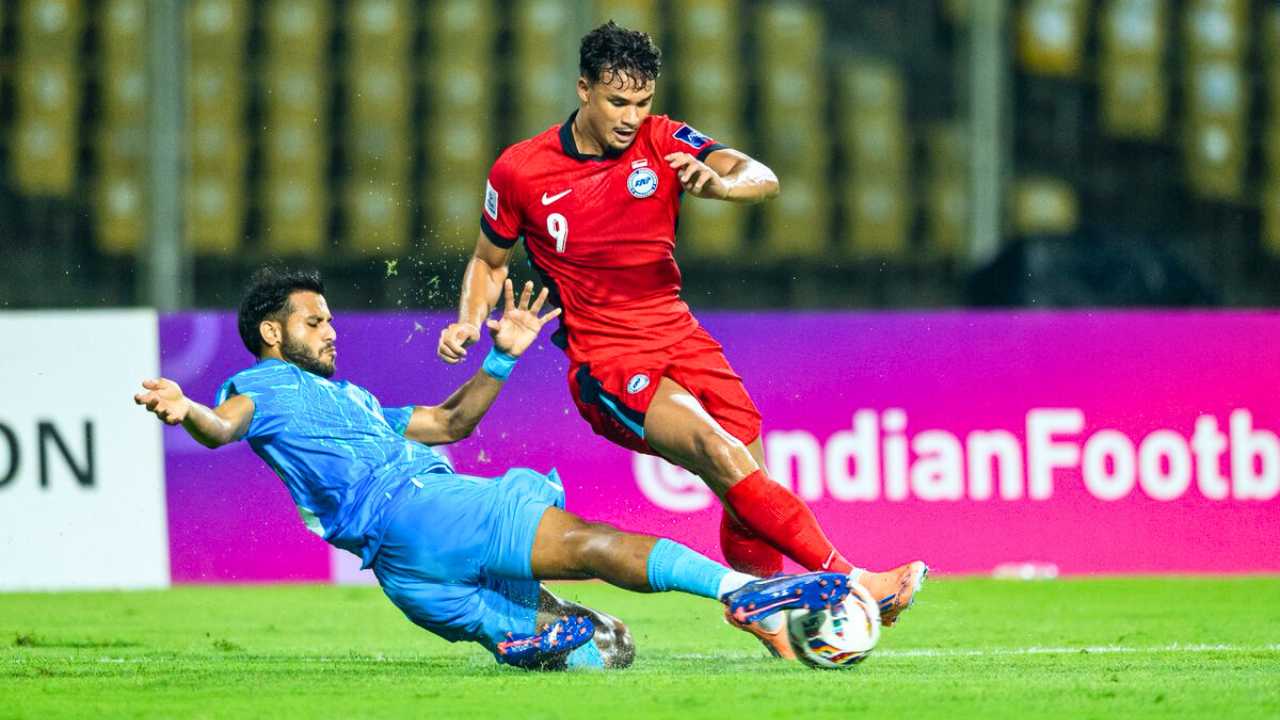 India lost to Singapore In AFC Asian Cup Qualifier