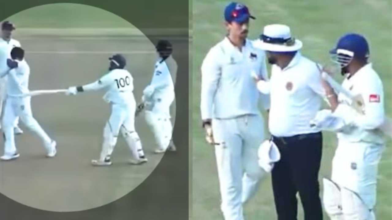 Prithvi Shaw Viral Video during Maharashtra Vs Mumbai match