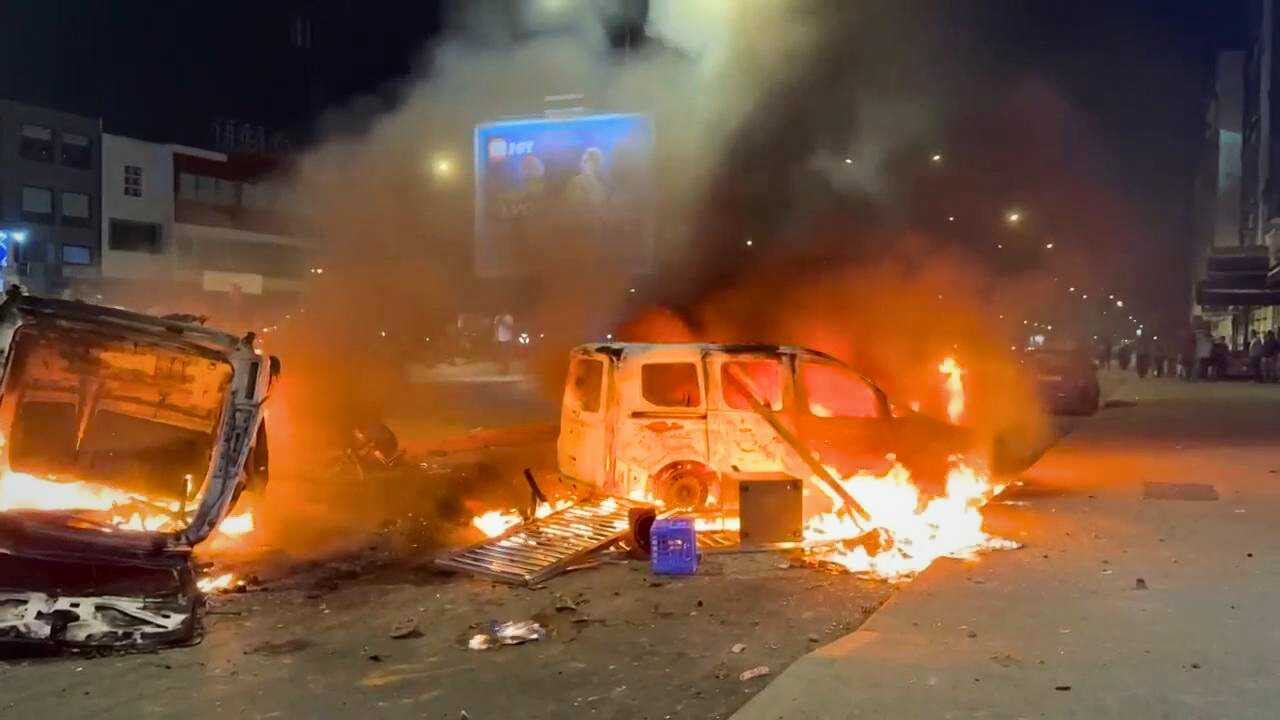 Protests In Morocco 400 accused arrested 263 police injured
