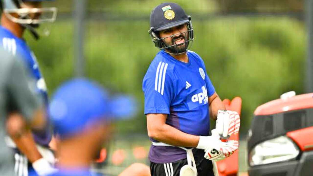 Rohit Sharma Practice video viral with Yashasvi Jaiswal's Bat