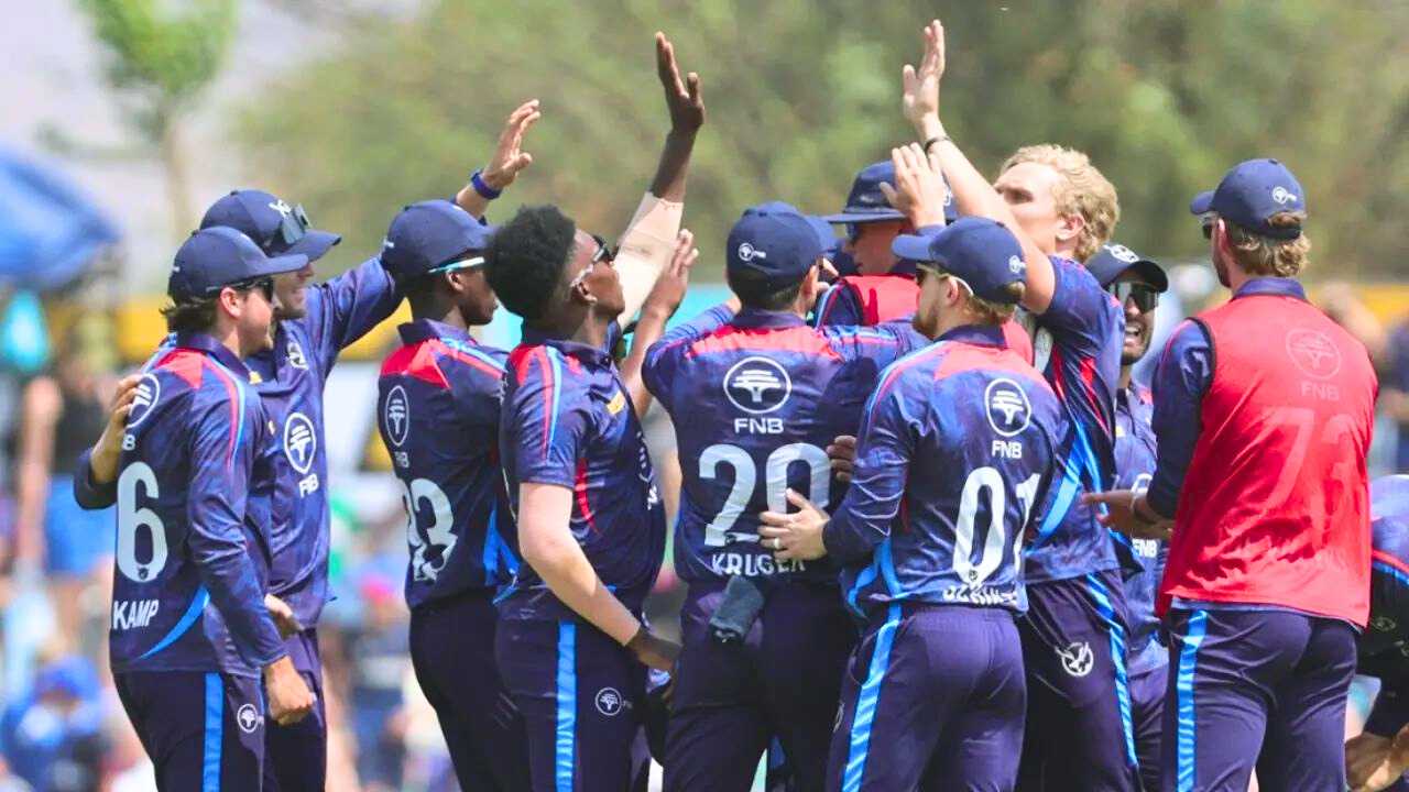 South Africa Vs Namibia T20 Series Namibia wins