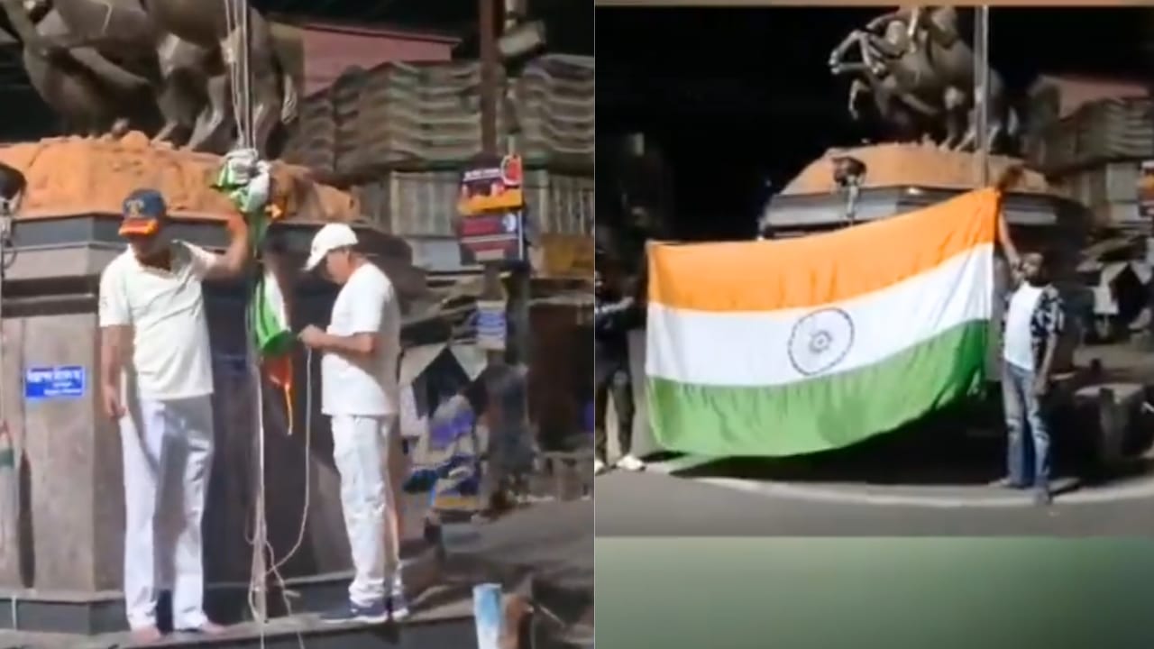 Suvendu Adhikari On TMC regarding Indian flag viral video