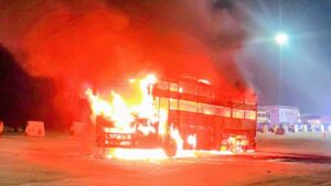 Uttar Pradesh Bus Fire