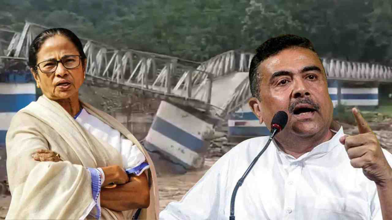 suvendu slam mamata north bengal disaster