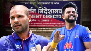 1xBet Betting App Case ED Seized 11.14 Crore assets of Shikhar Dhawan and Suresh Raina