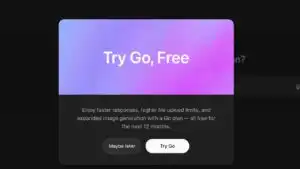 ChatGPT Go Subscription