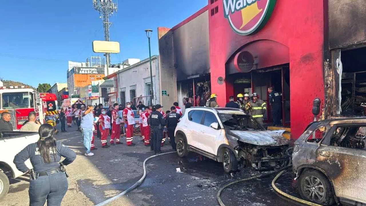 Fire Blast In Mexico Supermarket 23 died