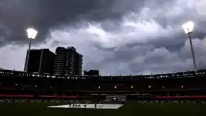 India Vs Australia rainy delay match stops for bad weather