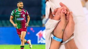 Mohun Bagan Footballer Becomes Father manvir Singh