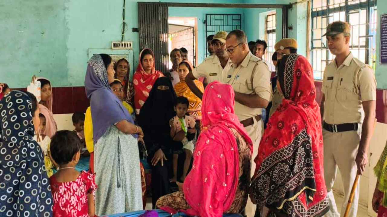 Snake Skin Found In Anganwadi Meal