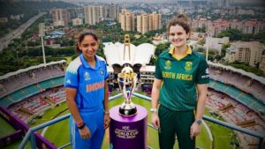 Wikipedia page show India is winner before India Vs South Africa Women World Cup final