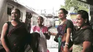 transgender in train