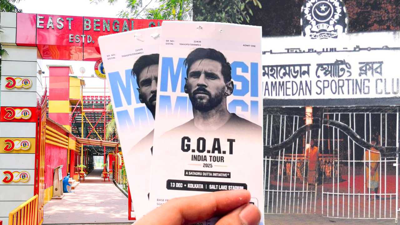 Lionel Messi Kolkata Tour East Bengal and Mohammedan SC are not invited