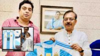 Who is Satadru Dutta know about him Messi India Tour