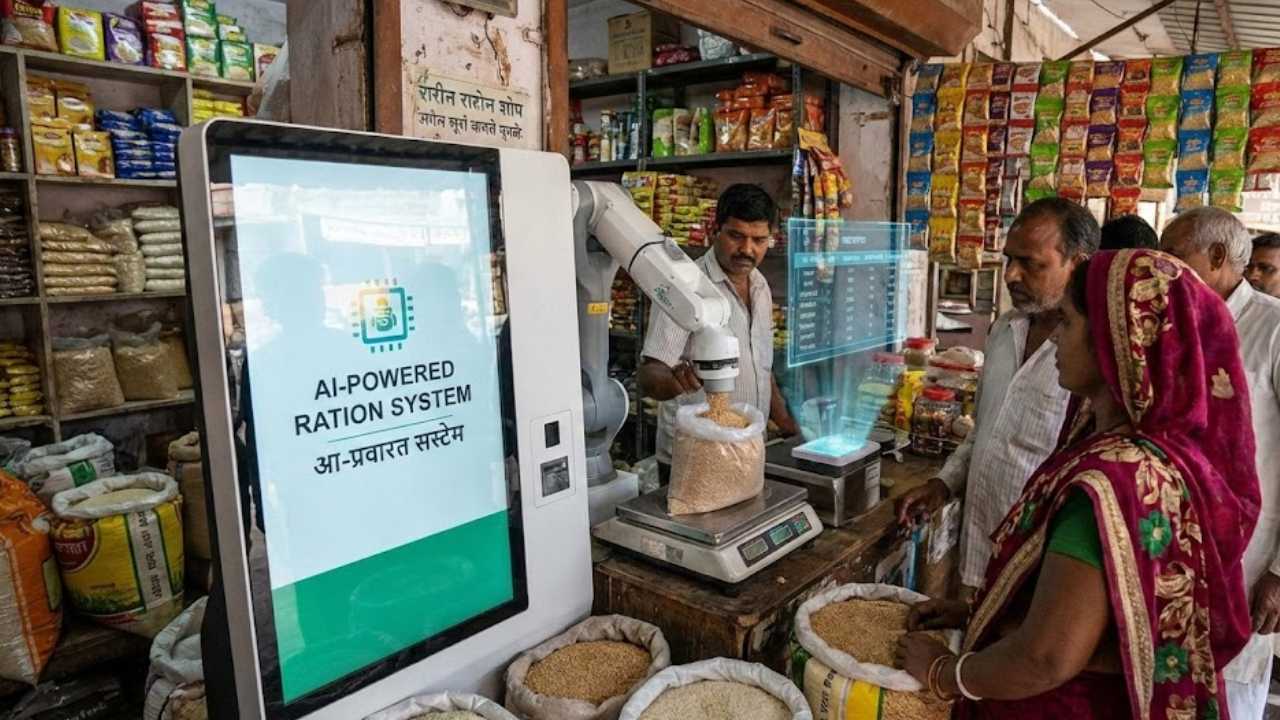 AI In Ration Shop