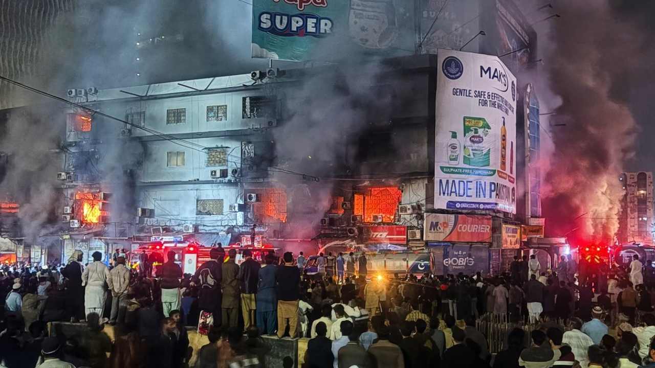 Pakistan Fire
