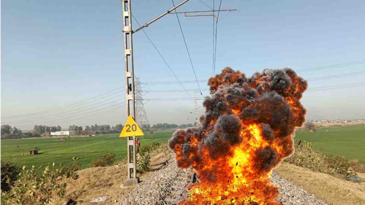 Punjab rail line explosion