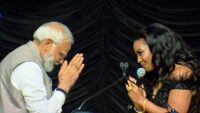 US Singer On Narendra Modi she appeal to Modi continue serve to Indians