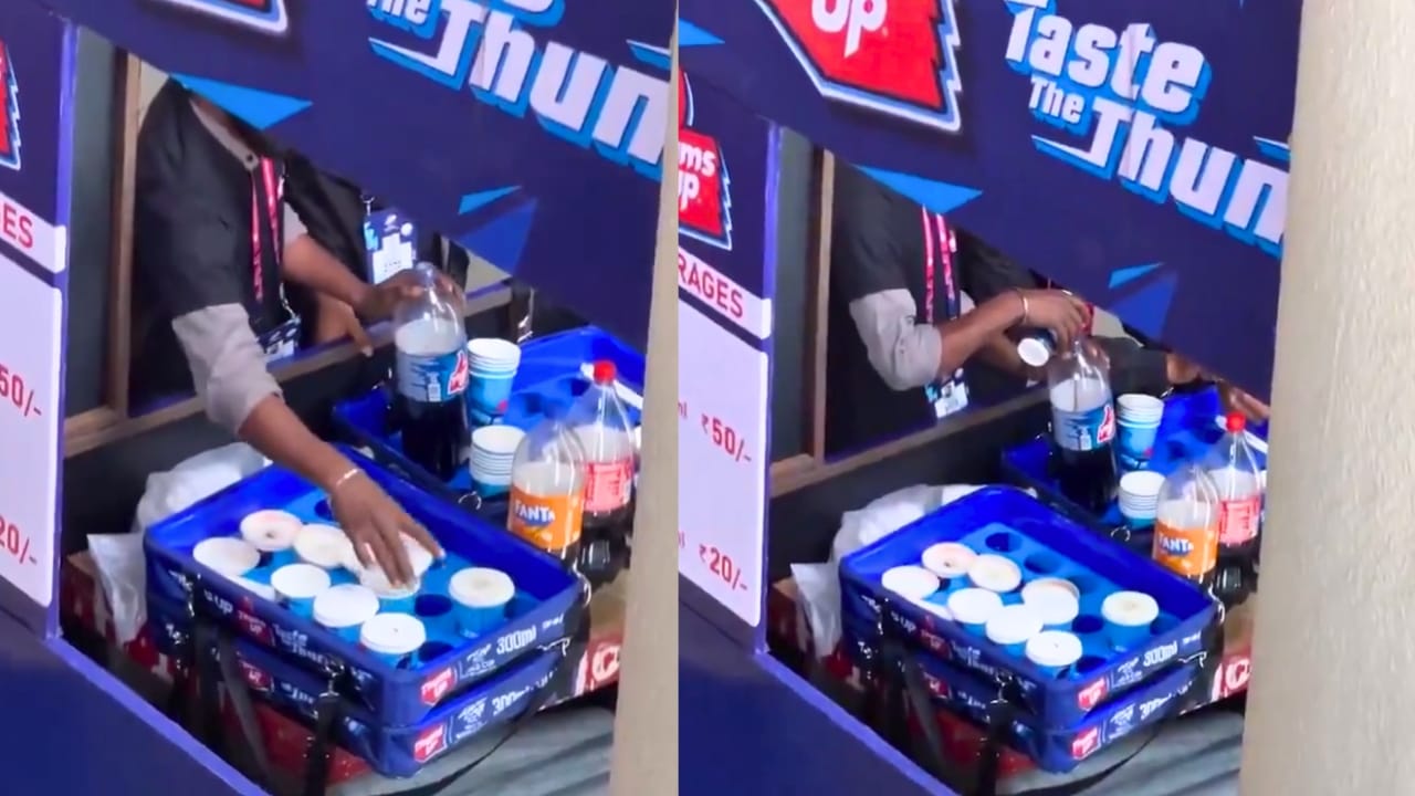 Viral Video Of Delhi Arun Jaitley stadium stall