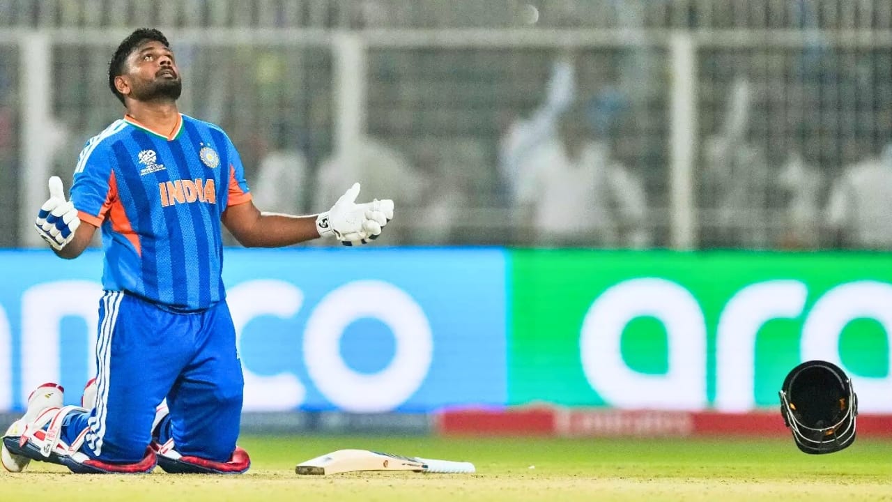 Sanju Samson May punished For for helmet celebration