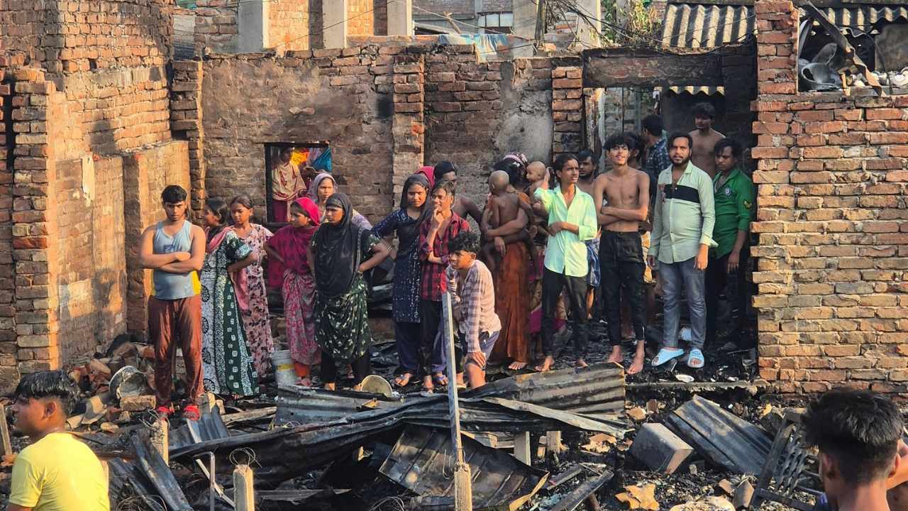 Santoshpur Fire Incident