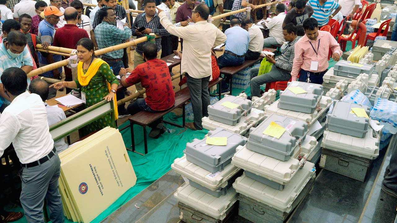 Vote Counting Centers In Bengal