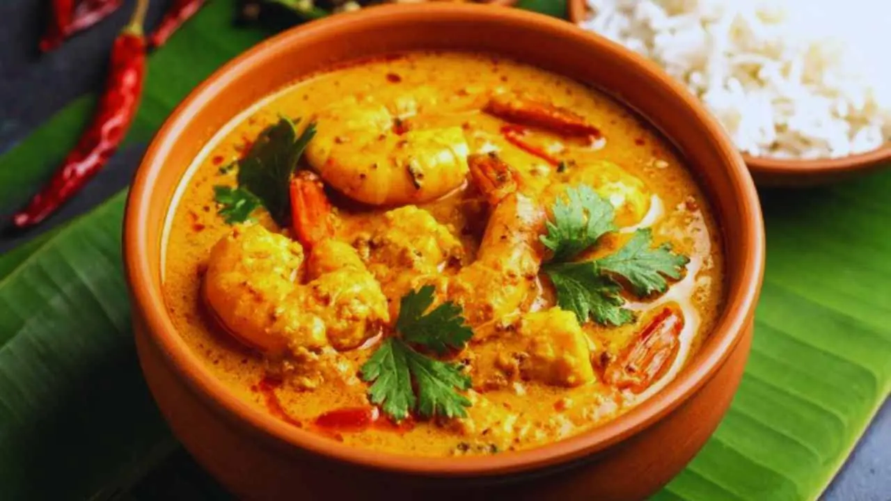 Aam Chingri Bhapa Recipe