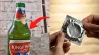 Condom Packet In Beer Bottle Viral News