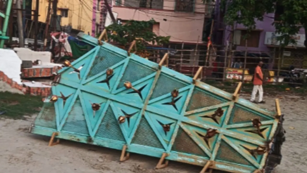 Garia Clock Tower Demolished