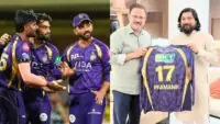 Kolkata Knight Riders Gifted New Jersey To Nisith Pramanik