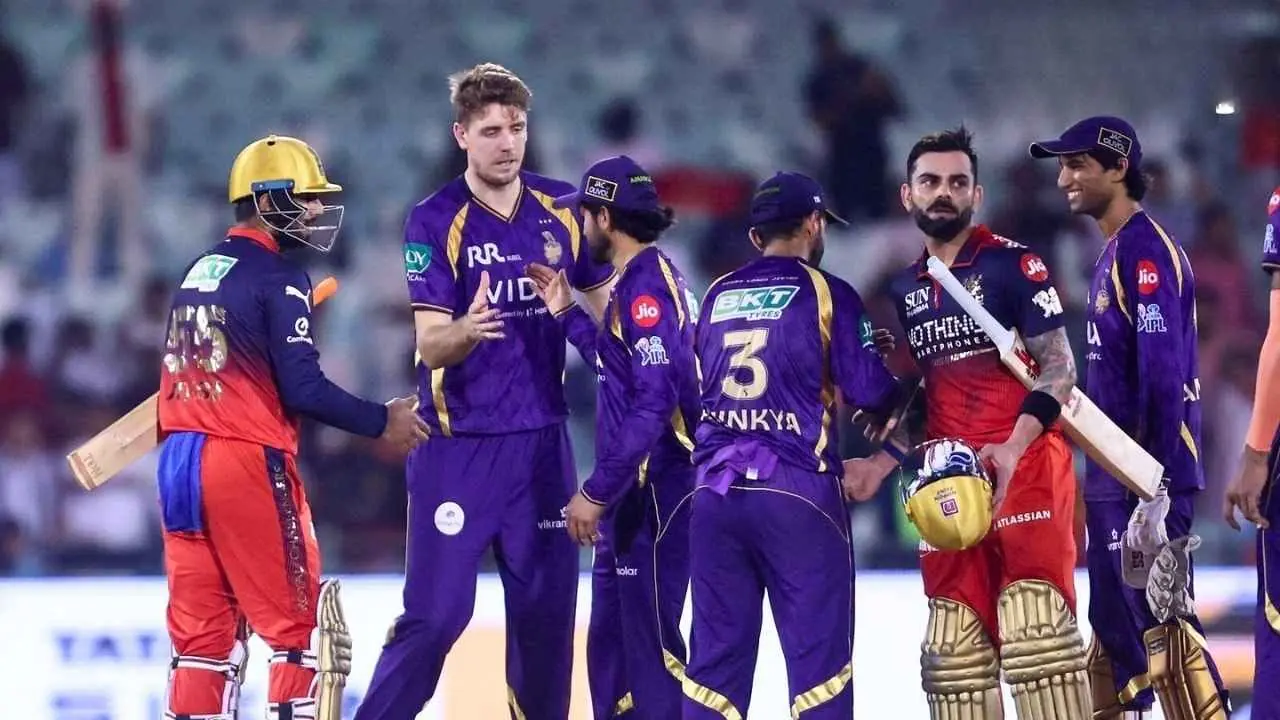 Kolkata Knight Riders Lost to RCB see the another reason