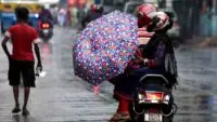 Wet season monsoon