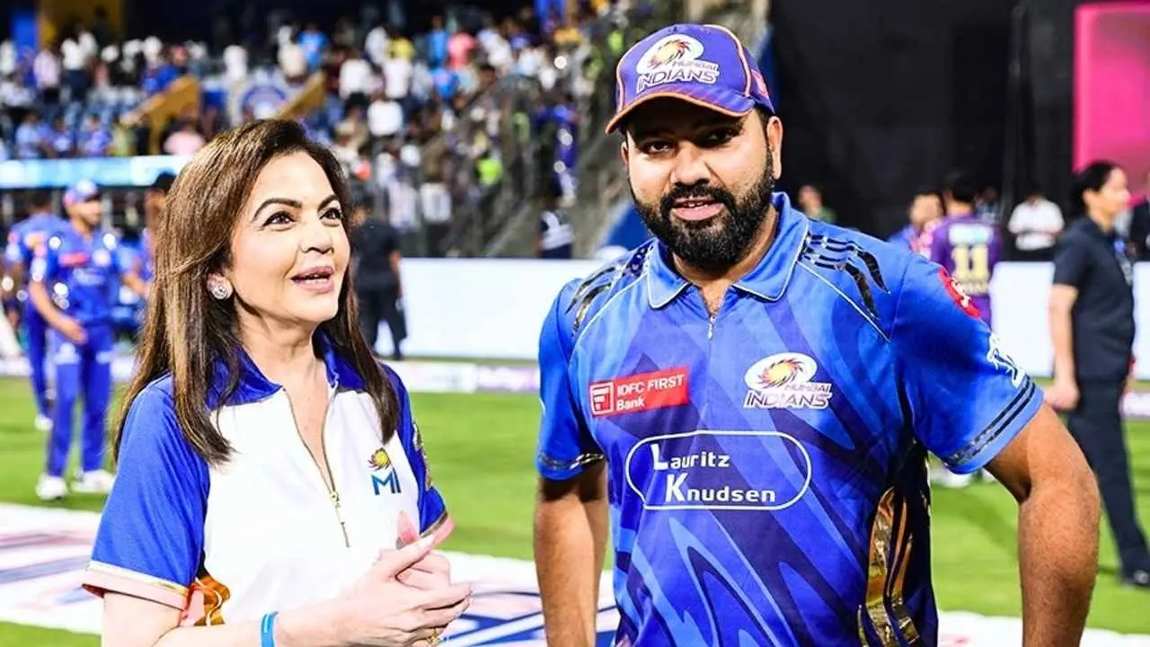 Rohit Sharma Got special gift from Nita Ambani