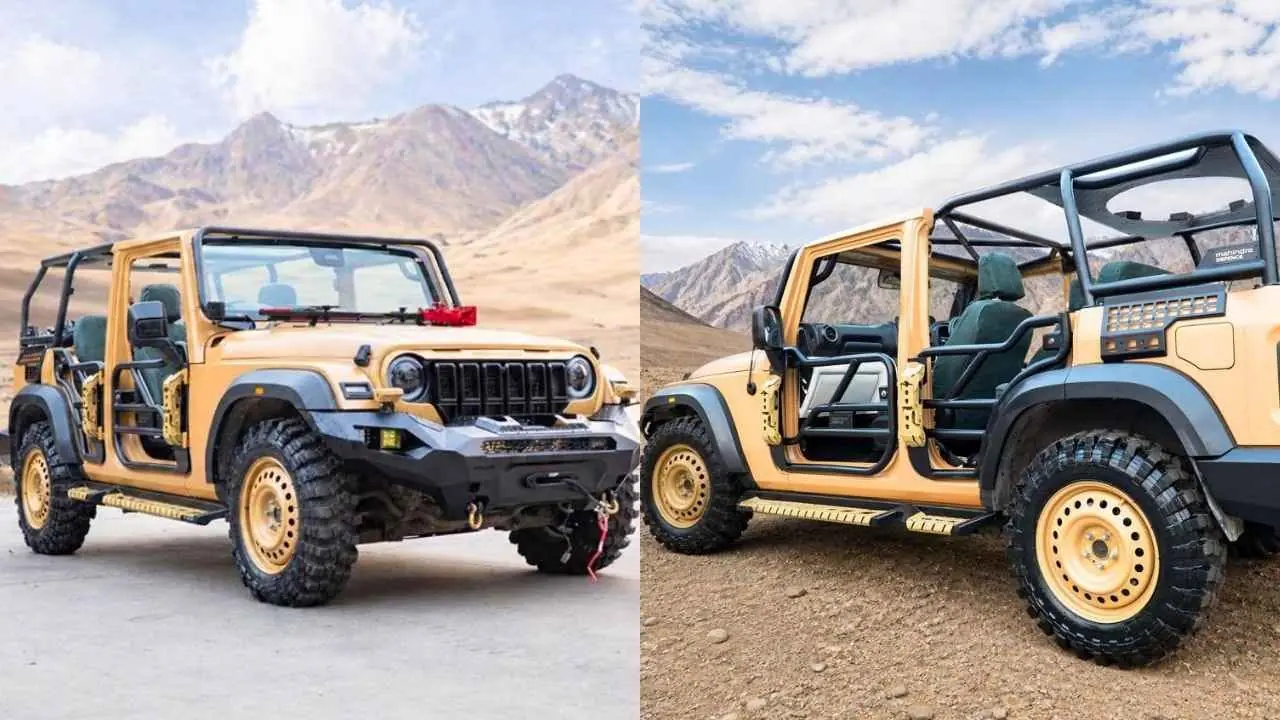 Mahindra Thar Roxx Based ATV car