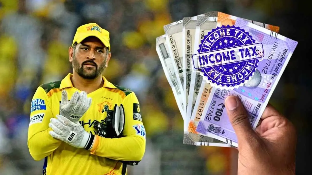 MS Dhoni Paid 50 Crore tax