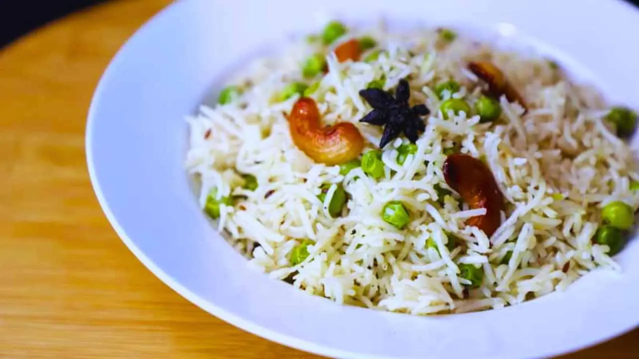 White Pulao With Khoya Kheer
