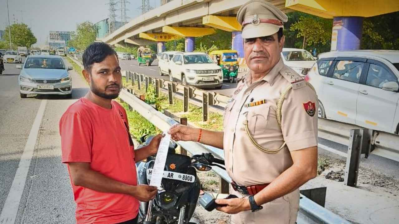 107 Traffic Challan Outstanding Case