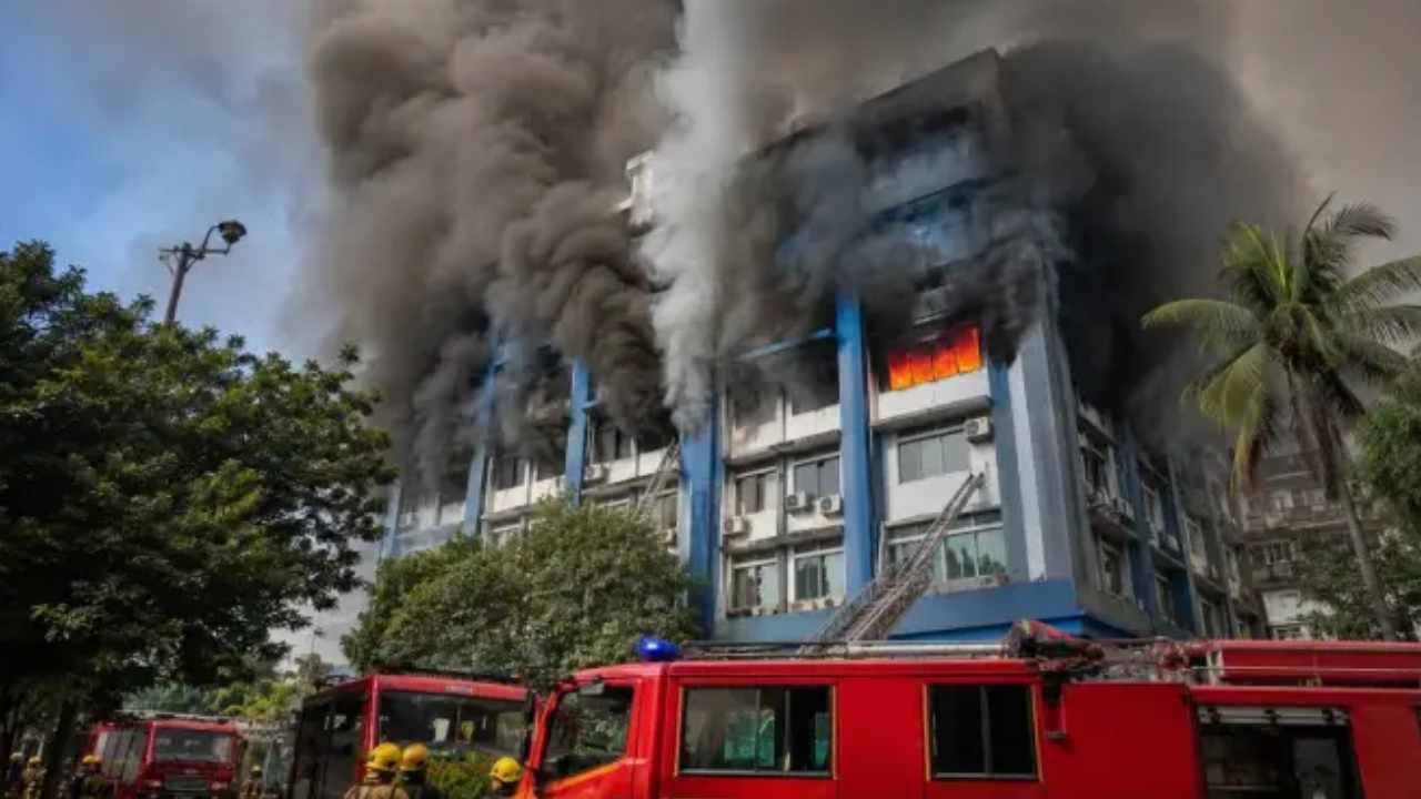 Alipore Office Fire