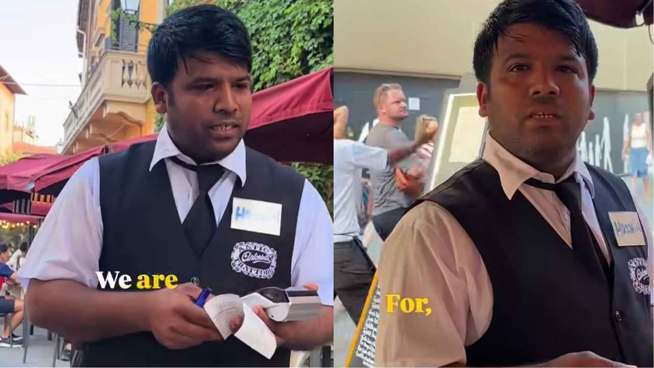 Bangladeshi Waiter Anti-India Remark