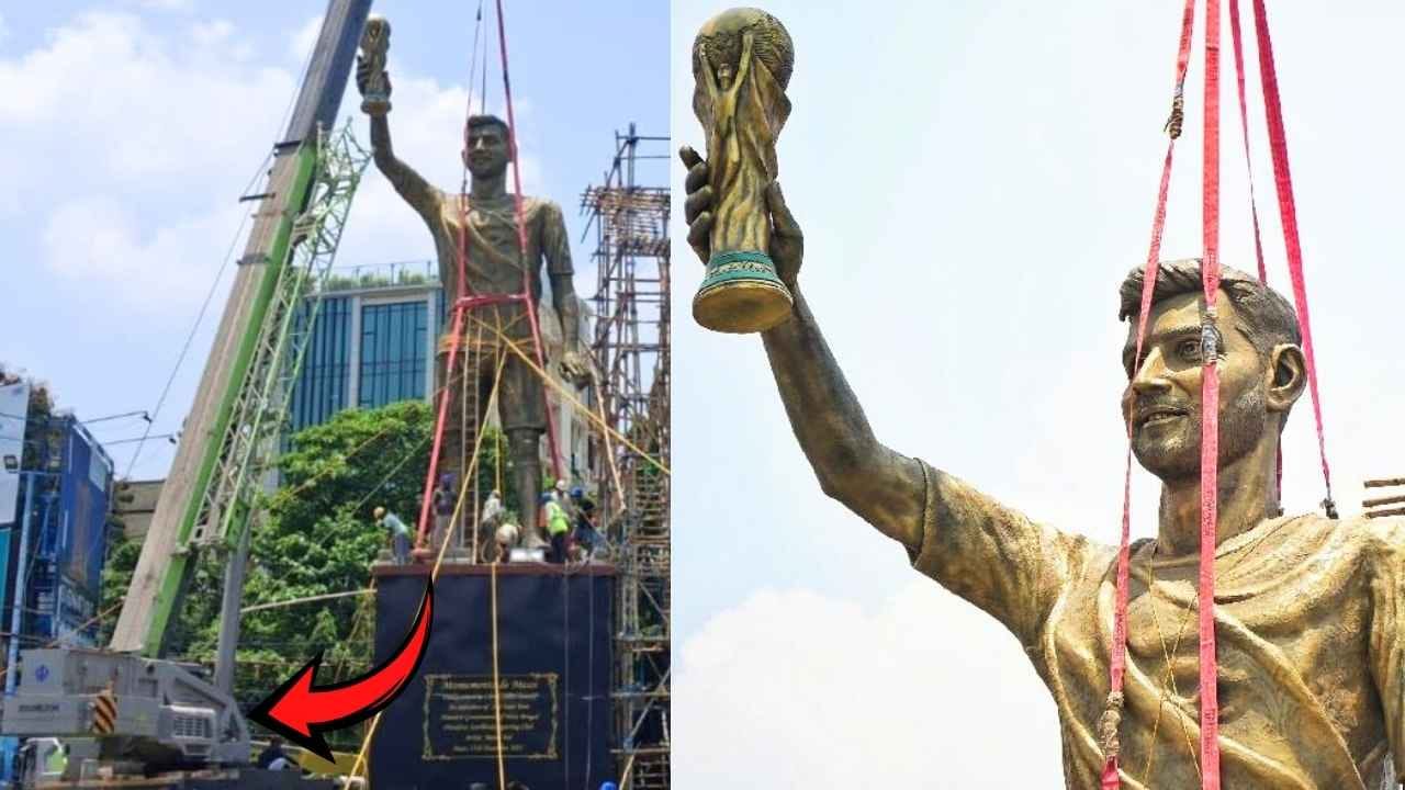 Lionel Messi Statue