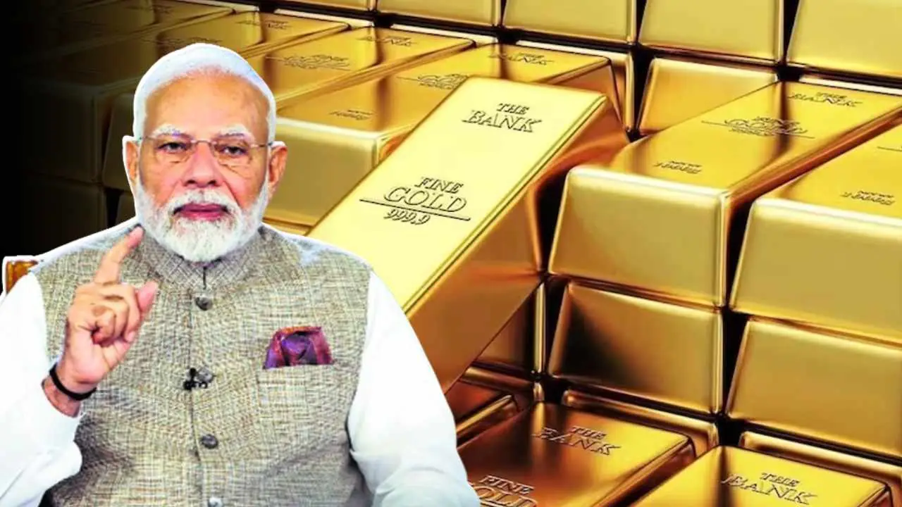 Narendra Modi on Gold