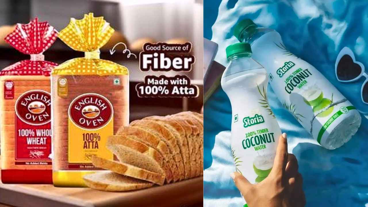 Storia coconut Water and English Oven Bread