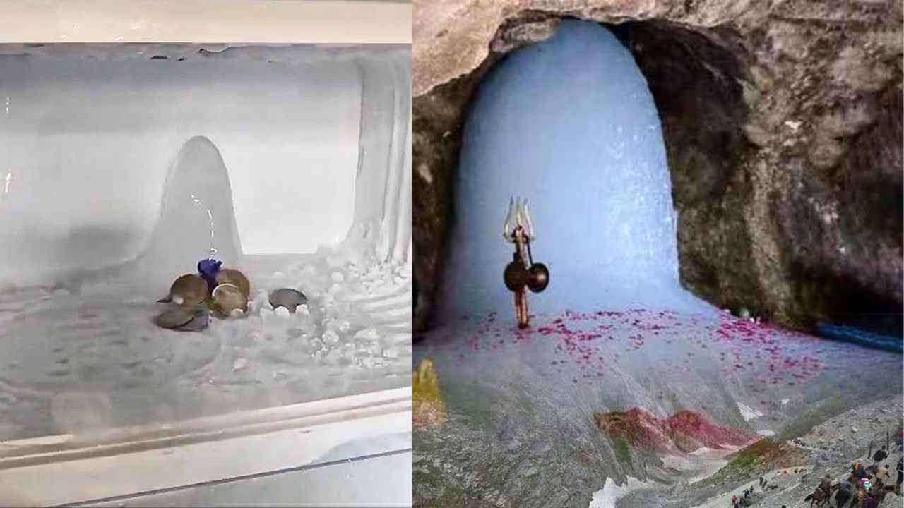 Ice Shivling Agra