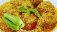 Kofta Curry With Lau
