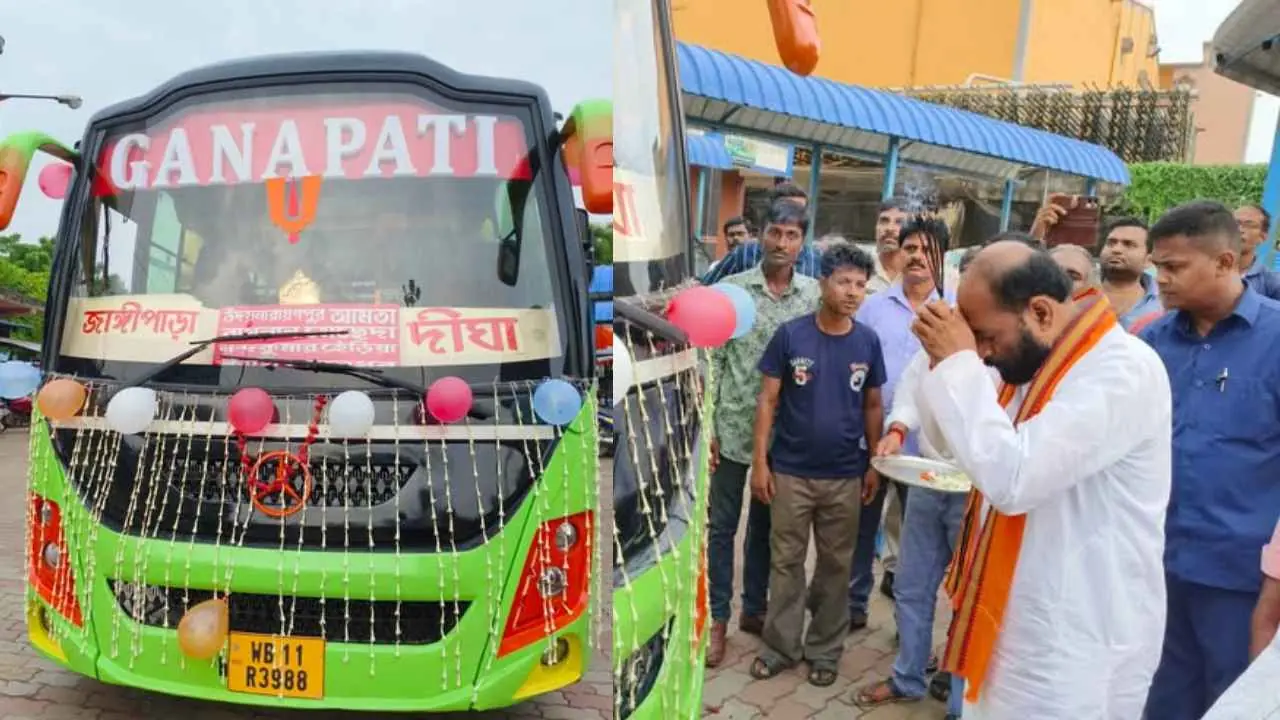 New Bus Service Jangipara to Digha