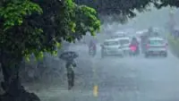 Rain Belt Over India