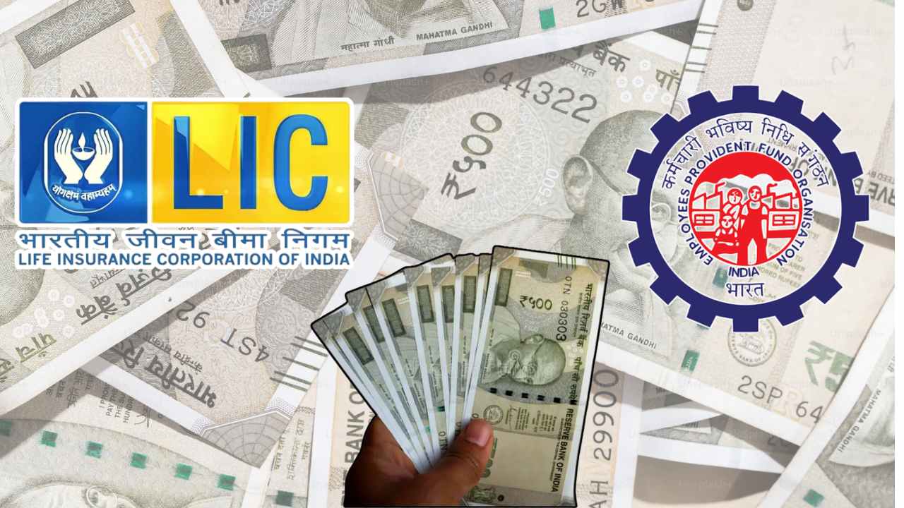 Unclaimed Amounts of LIC and EPFO