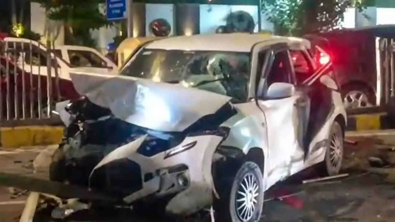Delhi MLA Car Accident