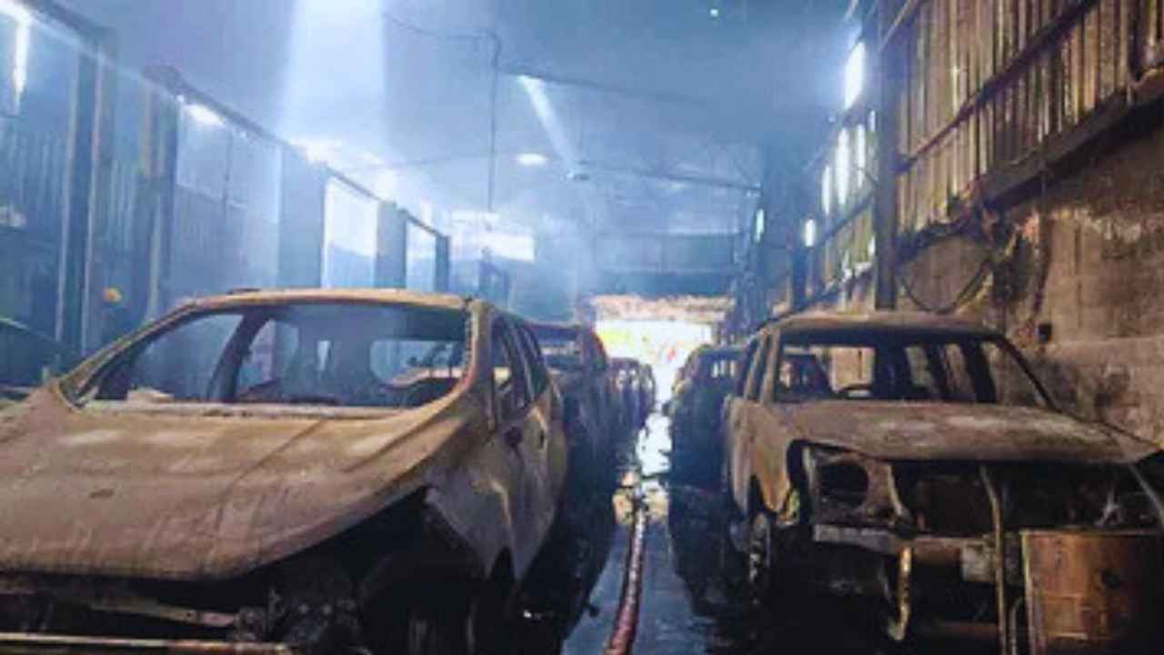 Fire In Car Service