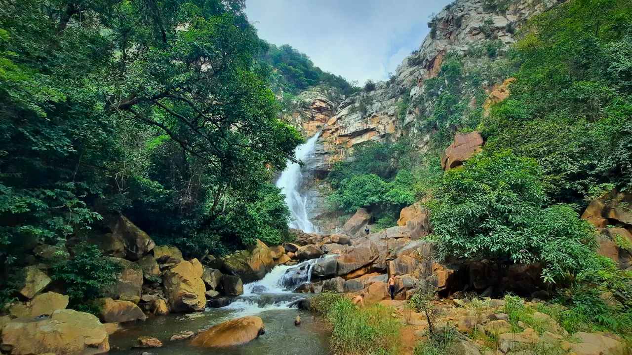Khambeswari Waterfall